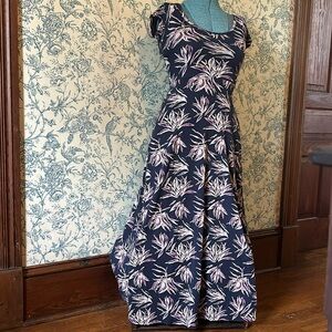 Pact organic cotton cross- back maxi dress